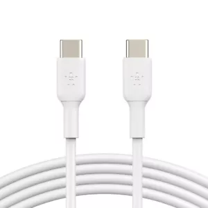 Original Belkin Boost Fast Charger USB C to USB C Cable For iPhone 16 - White 1M - Picture 1 of 4