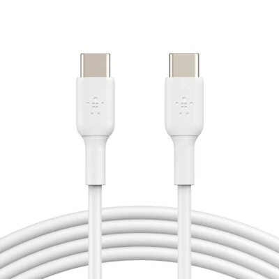 Cable Cargador Rápido Original Belkin Boost USB C a USB C para iPhone 16 - Blanco 1M Foto 1 de 4