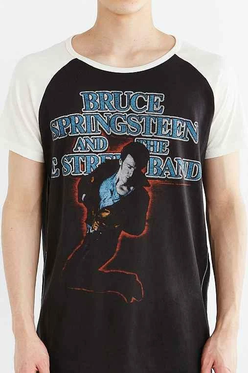 TRUNK LTD mens  Bruce Springsteen  T shirt reglan mens new - Image 1 of 1