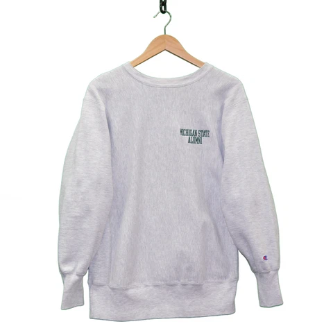 Vintage Michigan Spartans Alumni Champion Reverse Weave Sweatshirt Large NCAA Cover