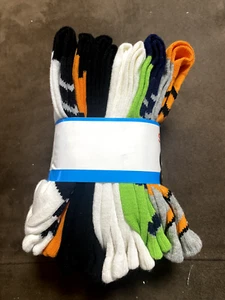 stride rite combed cotton crew 8 pair Size Medium 10-13 kids New - Picture 1 of 3