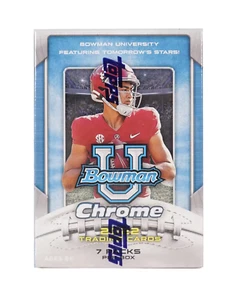 2022 Bowman Chrome University Factory Sealed BLASTER BOX - FREE SHIP -- LOADED - Picture 1 of 5