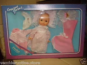 GABAR doll PAOLINO WITH KIT OUTFIT baby baby pink - Picture 1 of 1