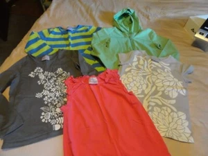 Girls Hanna Andersson Shirts & Jacket Lot - SZ 120 (6/7) - Picture 1 of 7