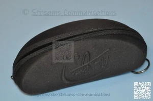 Maui Jim Sport Sunglasses Semi-Hard Zipper Case Fabric Clip Black Zip Case Only - Picture 1 of 4