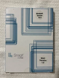 Snagit TechSmith Mac Version 1.0 Windows Version 10.0 - Picture 1 of 2
