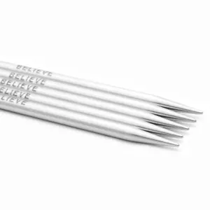 KnitPro Mindful Steel DPNs / Double Pointed Needles - Full Range 15cm 20cm - Picture 1 of 1