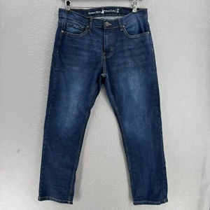 Beverly Hills Polo Club Jeans Herren 34x30 Blau Stretch Denim Straight Leg Dark - Bild 1 von 10