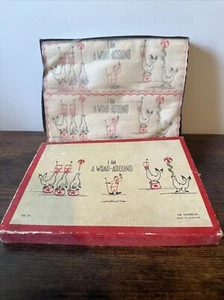 Vintage " I am a wrap around" drink towels Fun Seals Circus theme NOS England - Picture 1 of 4