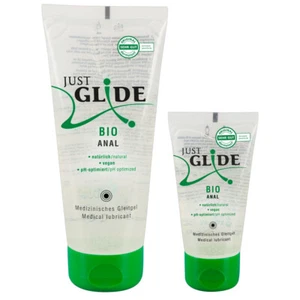 Just Glide BIO ANAL Lubricante Natural Vegano pH Optimizado Médico Hecho en Alemania - Imagen 1 de 4