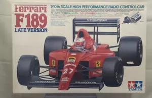 TAMIYA Ferrari F189 Late Version 1/10 Scale RC, Inner box unopened, "Unused" F/S - Picture 1 of 14
