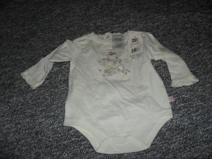 NEW! Girl's Faded Glory Bodysuit, Size 6-9 months - Picture 1 of 3
