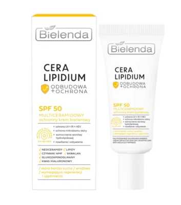 Bielenda Cera Lipidium Multiceramide Protective Barrier Cream SPF50 30ml - Image 1 of 4