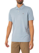 GANT Men's Regular Shield Pique Polo Shirt, Blue