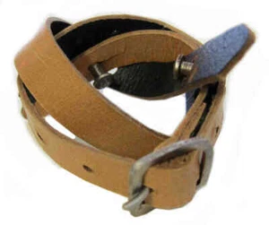 German M31 WW2 Helmet Chin strap Late War M42 Chinstrap WWII Deutscher Stahlhelm - Bild 1 von 10