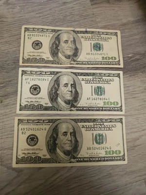 $100 Dollar Bill Note Series 1996 - Image 1 of 4