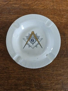 Vintage Masonic Lodge Astray, letra G, 6" - Imagen 1 de 7