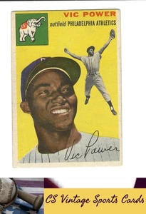1954 Topps #52 Vic Power ROOKIE - Picture 1 of 2