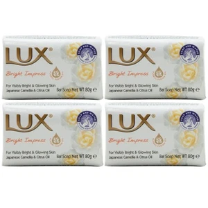 Lux Handseife Kernseife Bright Impress 4 x 80g japanische Kamelie & Zitronenöl - Bild 1 von 2