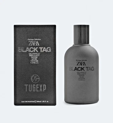 Zara Black Tag Eau Parfum 100 ml Perfume Hombre Fragancia Nuevo Foto 1 de 3