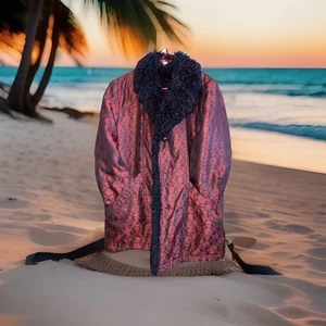 Chaqueta Dragonfly Clothing Calavera y Araña Proxeneta Roja Talla Mediana Calor - Imagen 1 de 10