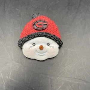 2001 Ridgewood Collection Georgia Bulldogs Schneemann Pin - Bild 1 von 3