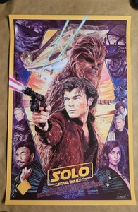 Solo A Star Wars Story art print poster Celebration 2025 Mondo Disney Chewbacca - Picture 1 of 1