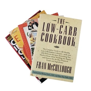 Low Carb/ Low Glycemic Index No-Craving Good Carb Cookbooks Lot Bundle Set of 5 - Picture 1 of 13
