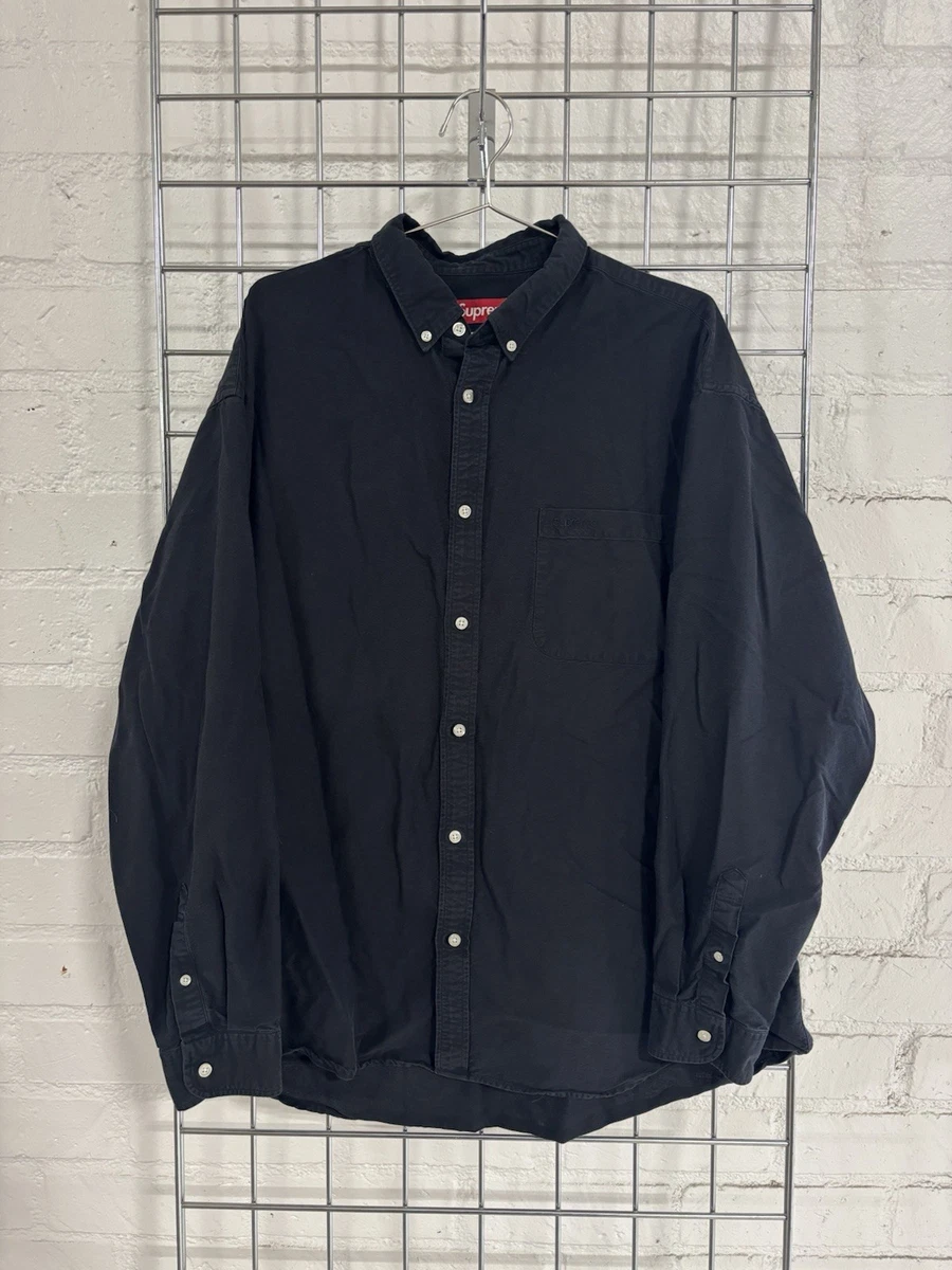 Supreme Black Casual Button-Down Shirts for Men for sale | eBay