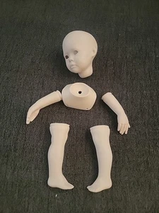 Donna Rubert 1992 Bailey Porcelain Doll making kit doll artworks - Picture 1 of 10