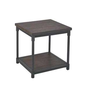 Steve Silver Prescott 22 in. Smokey Gray End Table - Picture 1 of 8