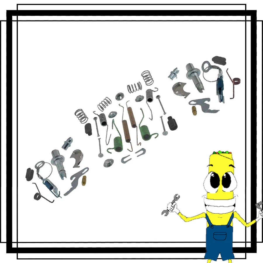 Kit completo de herrajes de tambor de freno trasero para Mazda B3000 1995-2008 con tambores de 9 pulgadas Foto 1 de 1