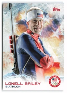 2014 Topps U.S. Olympic & Paralympic Team & Hopefuls #5 Lowell Bailey USA - Picture 1 of 2