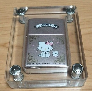 ZIPPOOilLighterAnimeInspiredKittyCatStyleLimited Edition 500 Rare Collectible JP - Picture 1 of 4
