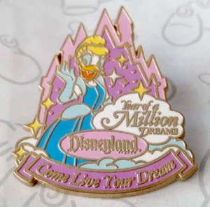 Daisy Duck as Cinderella Come Live Your Dreams Travel DLR Disney Pin 59516 - Bild 1 von 2