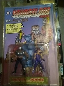 NEW IN PACKAGE VINTAGE YOUNGBLOOD MINI FIGURES CHAPEL AND VOGUE H3 - Picture 1 of 1