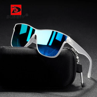 DUBERY Men Women Polarized Sport Sunglasses Oversize Driving Riding Glasses New - Image 1 of 4