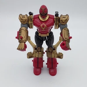2002 Power Rangers Ninja Storm Bandai Triple Zord Red Crimson Transformer - Bild 1 von 9