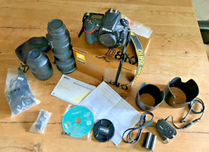 Nikon D810 + 2 NIKKOR Objektive (70-200mm und 105mm) und Zubehör, in OVP, TOP!