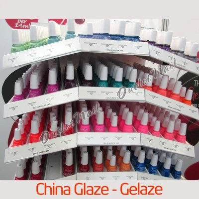 Geláze Gelaze de China Glaze 15 ml Gel-n-Base en uno esmalte en gel @Elige CUALQUIER color Foto 1 de 2