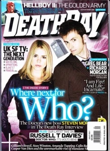 DEATHRAY #15 - 2008 UK magazine - Greg Bear interview, Doctor Who - Picture 1 of 4