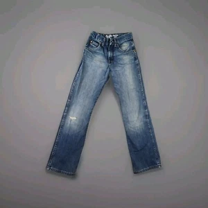 Boys Wrangler Retro Jeans Boys 12 Slim 24X27 Relaxed Boot BRT20NS Needs Button - Picture 1 of 18