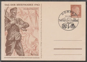 ✔️ GERMANY 3. Reich WWII RARE POSTCARD OCCUPIED POLAND - Picture 1 of 1