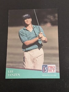 1991 Pro Set Golf LEE JANZEN #111 PGA TOUR Rookie RC - Picture 1 of 1