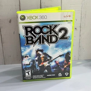 Rock Band 2 (Microsoft Xbox 360, 2008) - CIB - Manual and Disc - Picture 1 of 5
