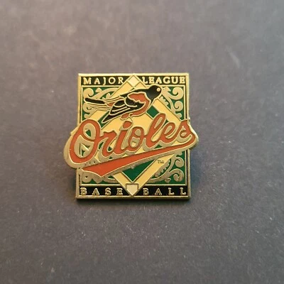 1995 Imprinted Products Baltimore Orioles Baseball Team Logo Lapel-Hat Pin - Image 1 of 2