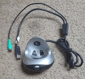 Logitech C-BK16A-DUAL 830878-0000 Cordless Desktop Receiver USB PS2 - Picture 1 of 8