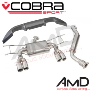 Cobra Mazda MX5 Mk4 ND Exhaust QUAD EXIT Cat Back Resonated Includes Diffuser - Picture 1 of 6