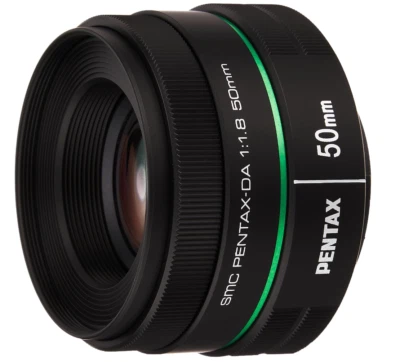 smc PENTAX DA 50mm F1.8 Lens Black New in Box from Japan - Image 1 of 2