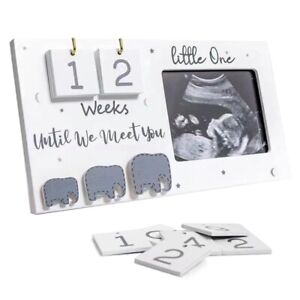 3X(Sonogram Picture Frames, Ultrasound Photo Frames with Countdown Weeks,9974